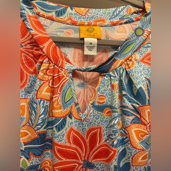 Ruby Rd. Floral Blouse - Picture 2 of 4